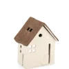 Bizzotto Vasi E Portacandele Natalizi>P.TEALIGHT 1P CLOVELY CASA AVORIO H15,5