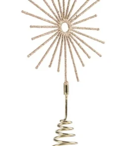 Bizzotto Oggettistica>PUNTALE STARBURST ORO H28