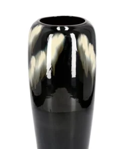 Bizzotto Vasi E Coprivasi>P.VASO COIRA ALTO NERO MELANGE H59