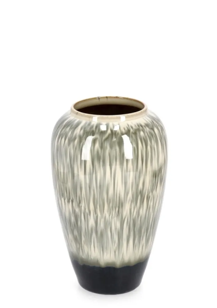 Bizzotto Vasi E Coprivasi>P.VASO COIRA BOMBATO BEIGE MELANGE H40