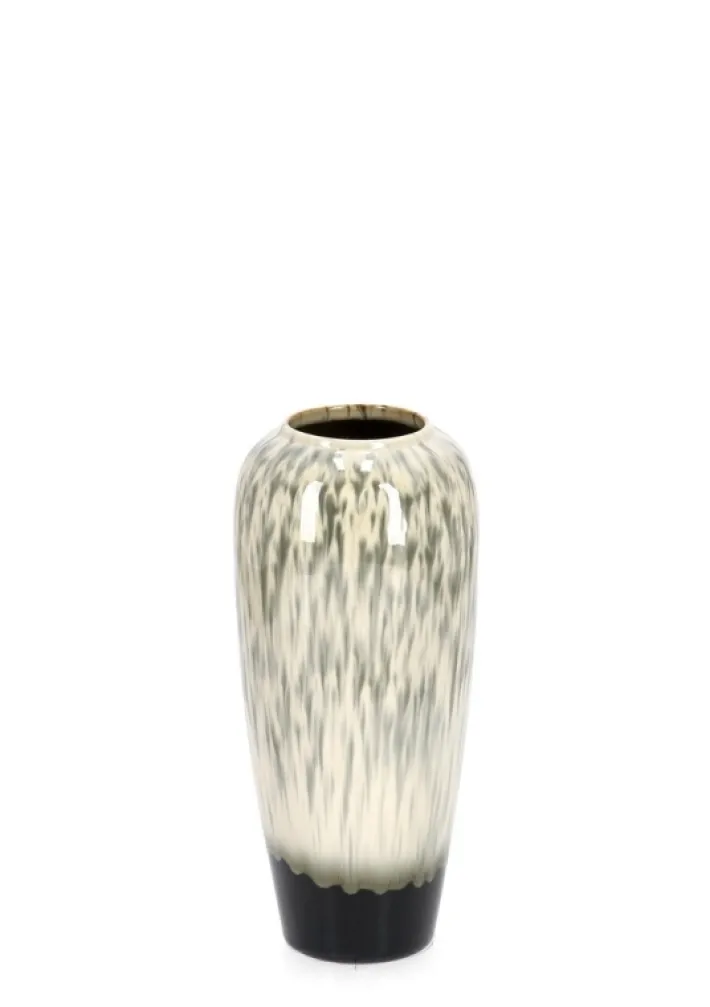 Bizzotto Vasi E Coprivasi>P.VASO COIRA SVASATO BEIGE MELANGE H36