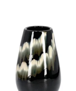 Bizzotto Vasi E Coprivasi>P.VASO COIRA SVASATO NERO MELANGE H40