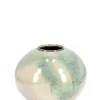Bizzotto Vasi E Coprivasi>P.VASO COIRA TONDO BIANCO AZZURRO D30