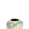 Bizzotto Vasi E Coprivasi>P.VASO COIRA TONDO BIANCO AZZURRO D25
