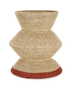 Bizzotto Ceste Decorative>P.VASO DECORATIVO LANH NATURAL RUSTY H43