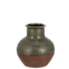 Bizzotto Vasi E Coprivasi>P.VASO KLAS TERRACOTTA VERDE H35