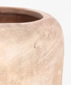 Bizzotto Vasi E Coprivasi>P.VASO MINH SVAS TERRACOTTA MARRONE H53