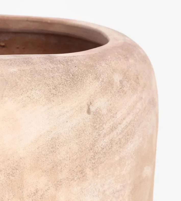 Bizzotto Vasi E Coprivasi>P.VASO MINH SVAS TERRACOTTA MARRONE H53