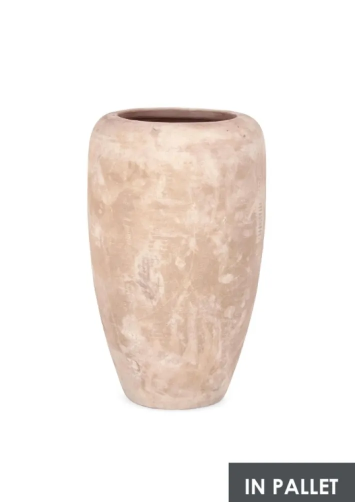 Bizzotto Vasi E Coprivasi>P.VASO MINH SVAS TERRACOTTA MARRONE H53