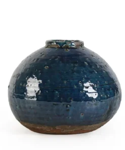 Bizzotto Vasi E Coprivasi>P.VASO RUNE TERRACOTTA BLU D28