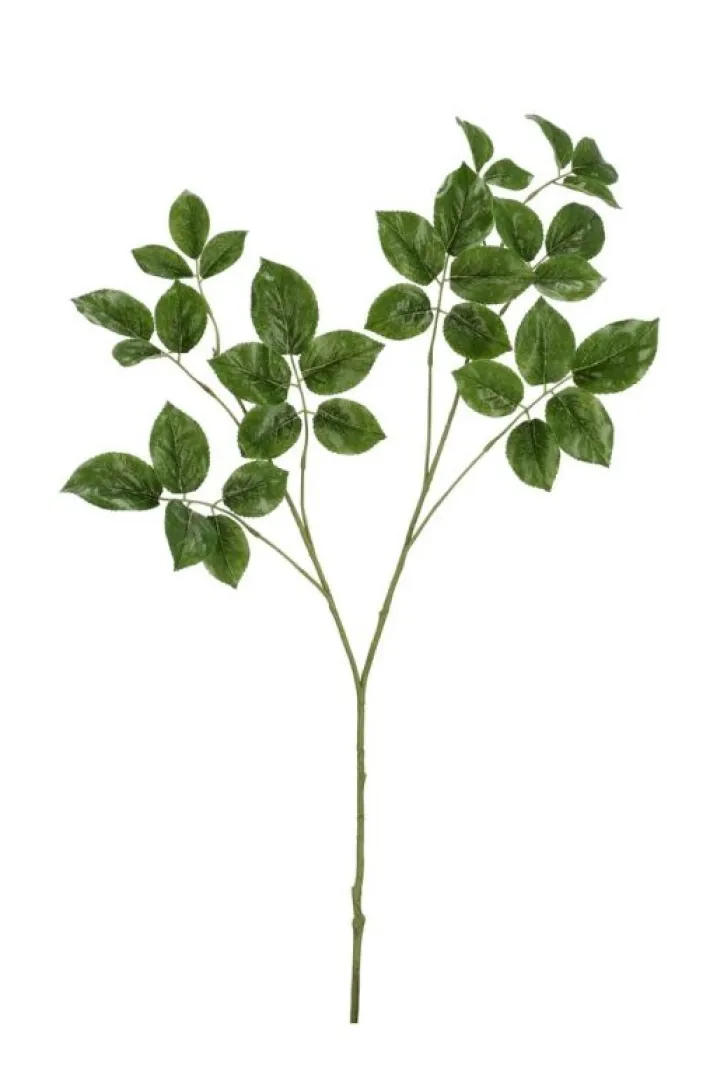 Bizzotto Rami E Corone>RAMO FOGLIE ROSA VERDE H96CM