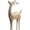 Bizzotto Oggettistica>RENNA BRYANNA STAND ORO H69,5