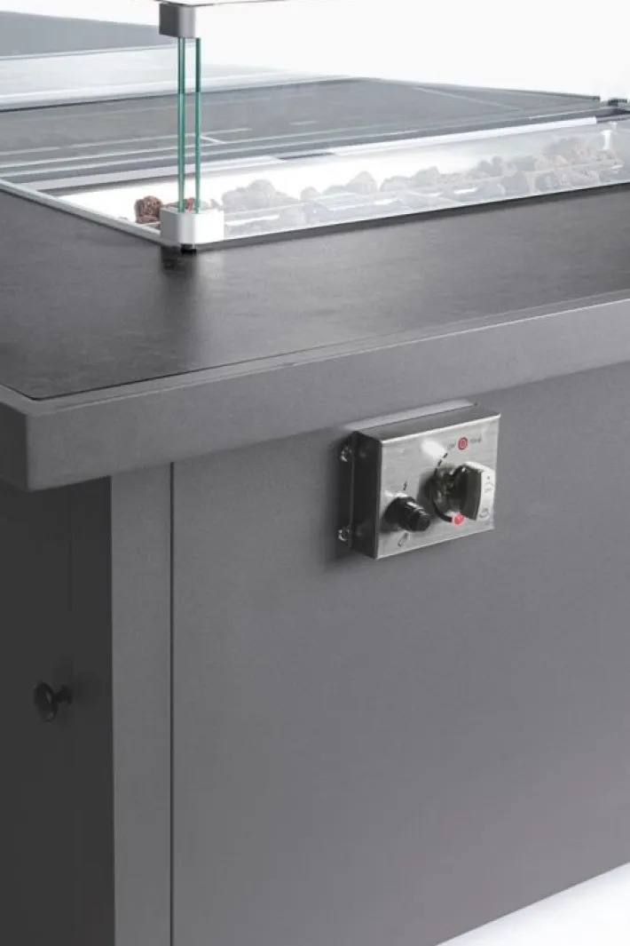 Bizzotto Salotti Completi>SALOTTO ANGOLARE IN ALLUMINIO ANTRACITE PG61 - HENDRIX