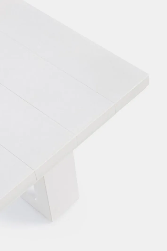 Bizzotto Salotti Completi>SALOTTO ANGOLARE IN ALLUMINIO BIANCO CX21 - KONNOR
