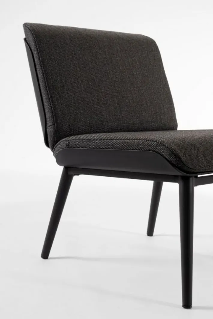 Bizzotto Salotti Completi>SALOTTO IN ALLUMINIO ANTRACITE WG21 - ISABELA