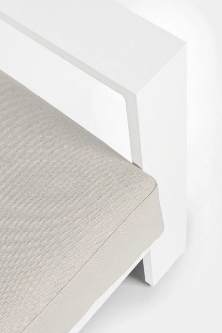 Bizzotto Salotti Completi>SALOTTO IN ALLUMINIO BIANCO YK11 - BALTIC