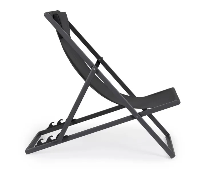 Bizzotto Lettini, Sdraio E Chaise Longue>SDRAIO IN ALLUMINIO ANTRACITE - TAYLOR