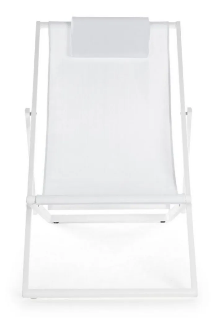 Bizzotto Lettini, Sdraio E Chaise Longue>SDRAIO IN ALLUMINIO BIANCA - TAYLOR