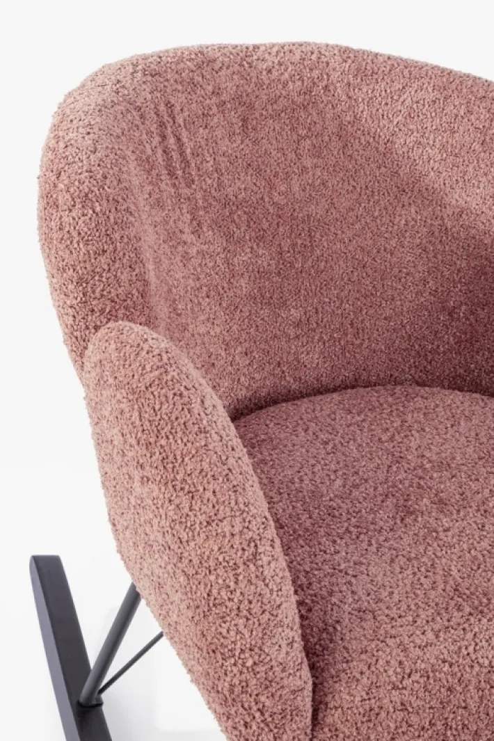 Bizzotto Poltrone E Chaise Longue>SEDIA A DONDOLO EFFETTO BOUCLE' CANYON - SIBILLA
