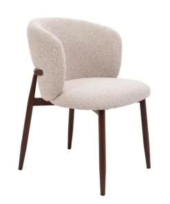 Bizzotto Sedie>SEDIA AMALIA NOCE/BEIGE