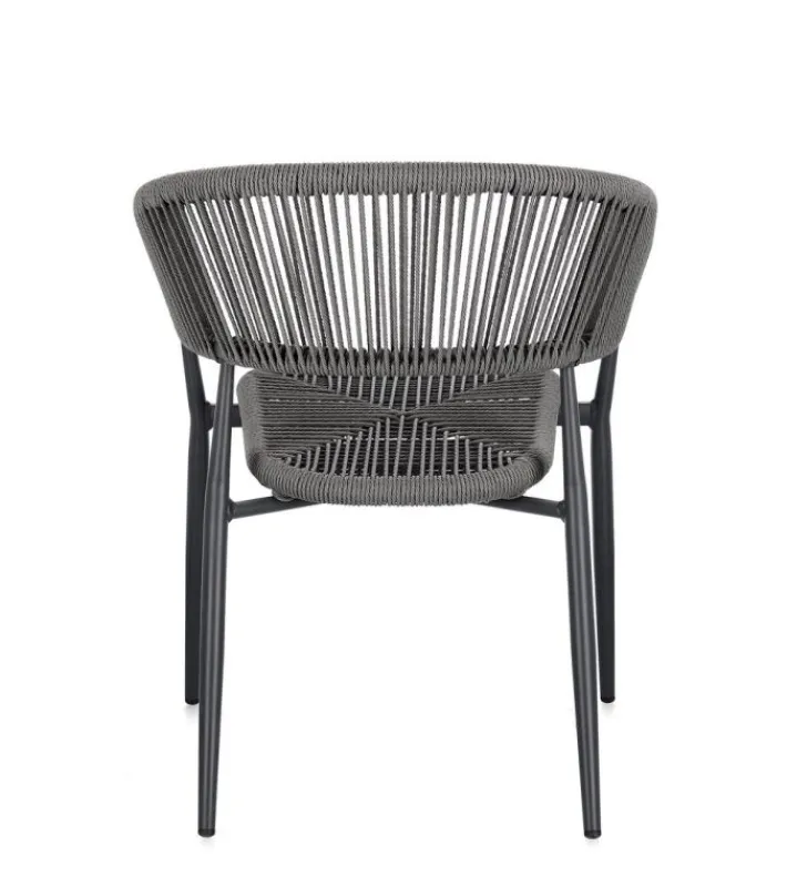 Bizzotto Sedie>SEDIA C-BR ALGAIDA ANTRACITE/GRIGIO