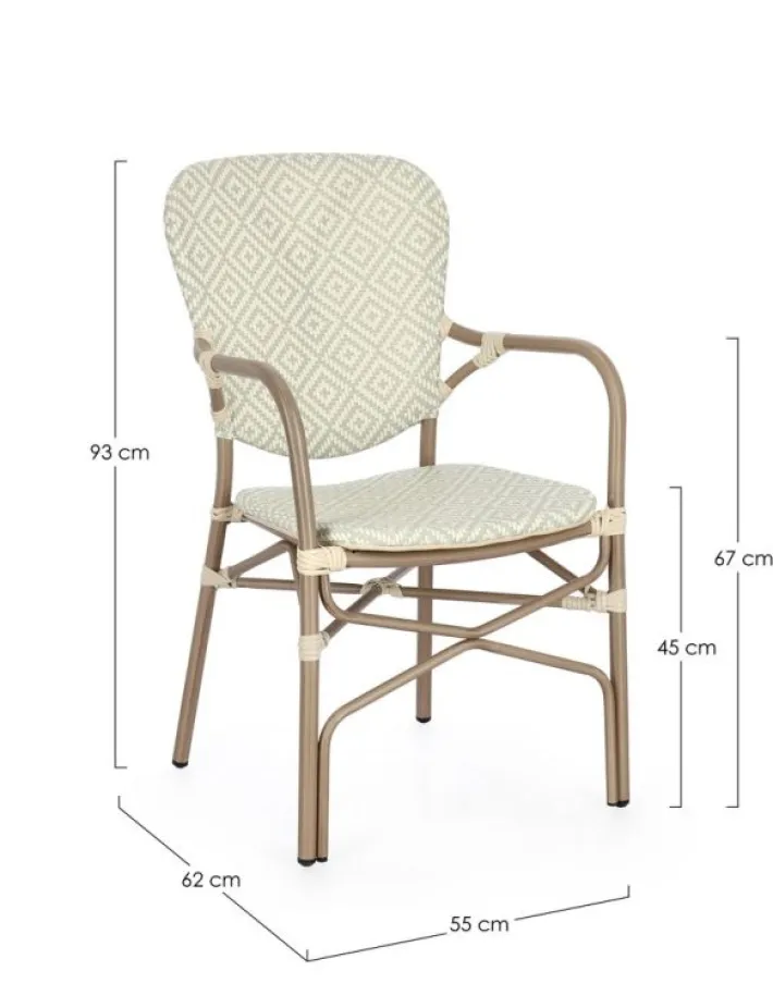 Bizzotto Sedie>SEDIA C-BR CADEIRA TIFFANY