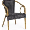 Bizzotto Sedie>SEDIA C-BR CALA DARK