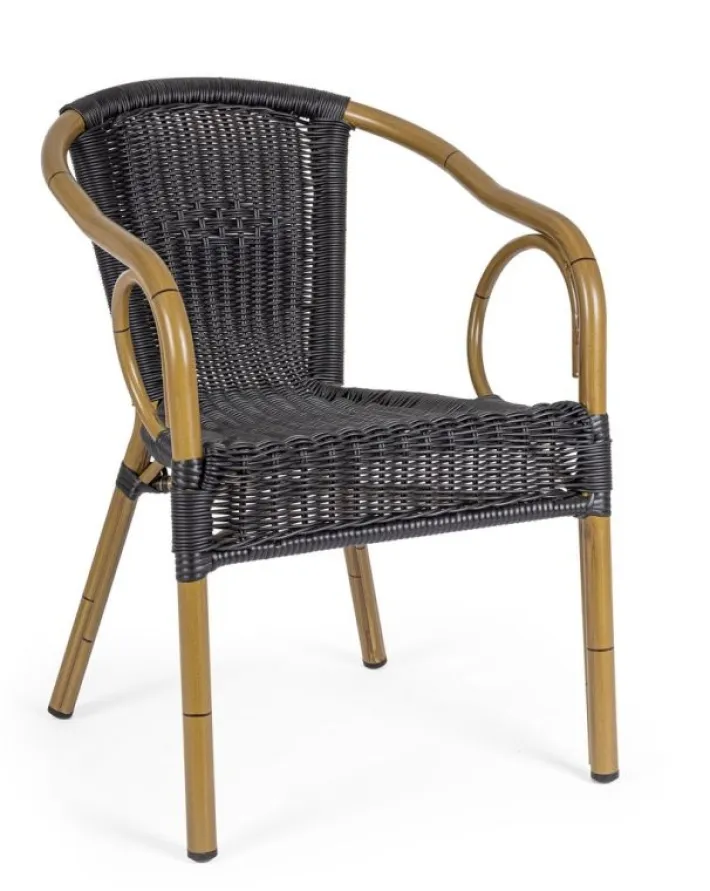 Bizzotto Sedie>SEDIA C-BR CALA DARK