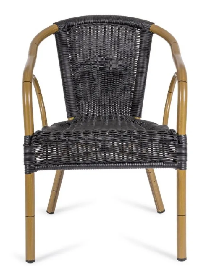 Bizzotto Sedie>SEDIA C-BR CALA DARK