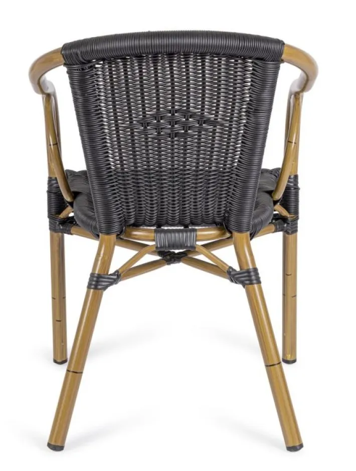 Bizzotto Sedie>SEDIA C-BR CALA DARK