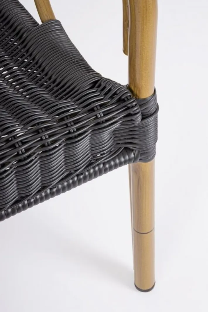 Bizzotto Sedie>SEDIA C-BR CALA DARK