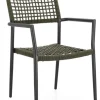 Bizzotto Sedie>SEDIA C-BR CALETA ANTRACITE/VERDE