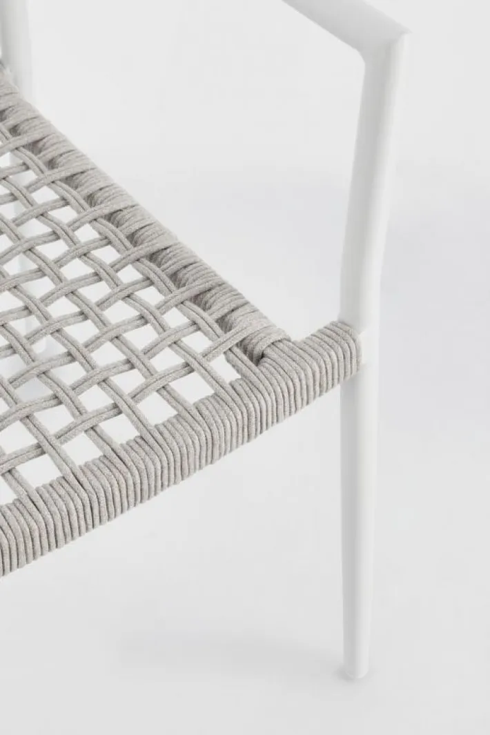 Bizzotto Sedie>SEDIA C-BR CALETA BIANCO
