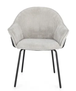 Bizzotto Sedie>SEDIA C-BR CASSIDY NERO/GRIGIO CHIARO