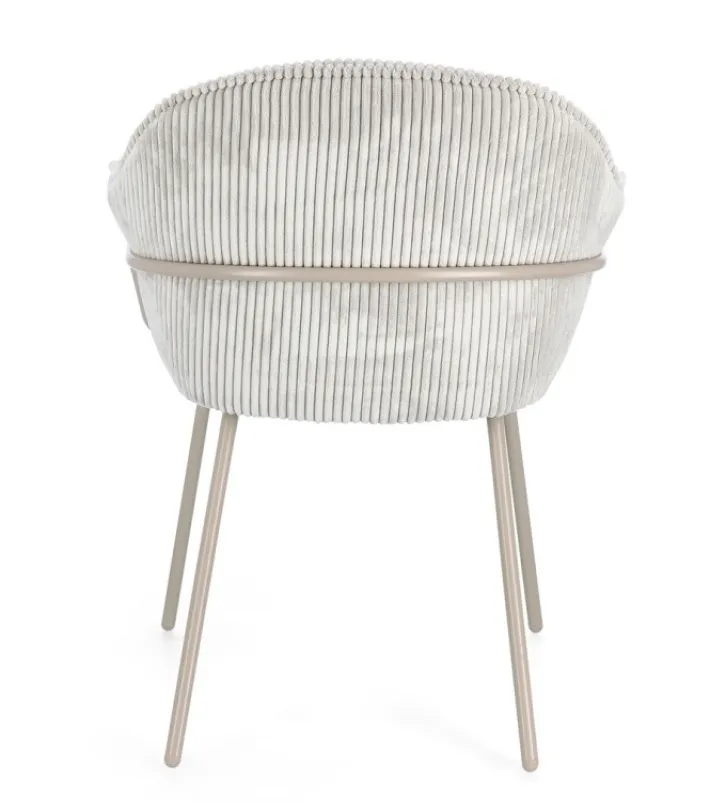 Bizzotto Sedie>SEDIA C-BR CASSIDY WARM/GRIGIO CHIARO