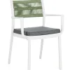 Bizzotto Sedie>SEDIA C-BR C-C ALVIN BIANCO/VERDE