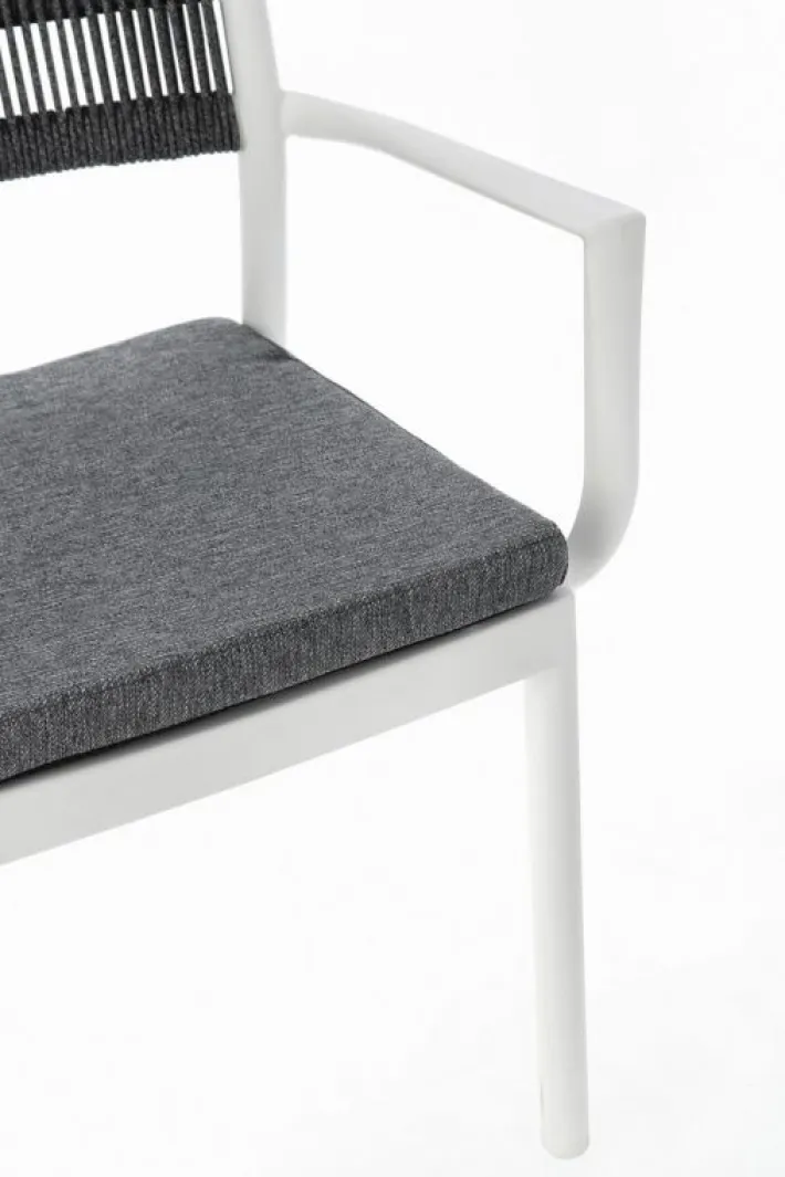 Bizzotto Sedie>SEDIA C-BR C-C ALVIN BIANCO/GRIGIO SCURO