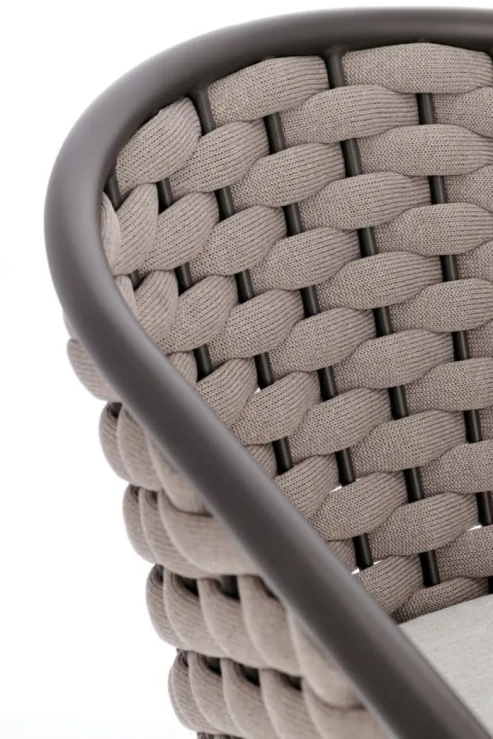 Bizzotto Sedie>SEDIA C-BR C-C MARGALIDA ANTRACITE/KHAKI