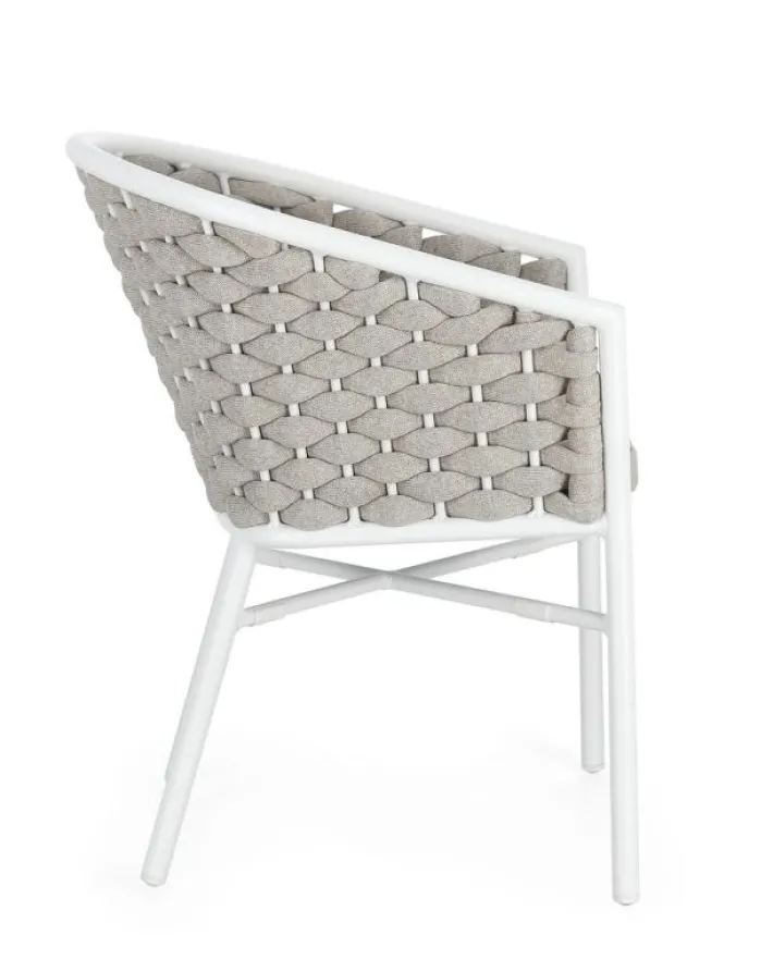 Bizzotto Sedie>SEDIA C-BR C-C MARGALIDA BIANCO