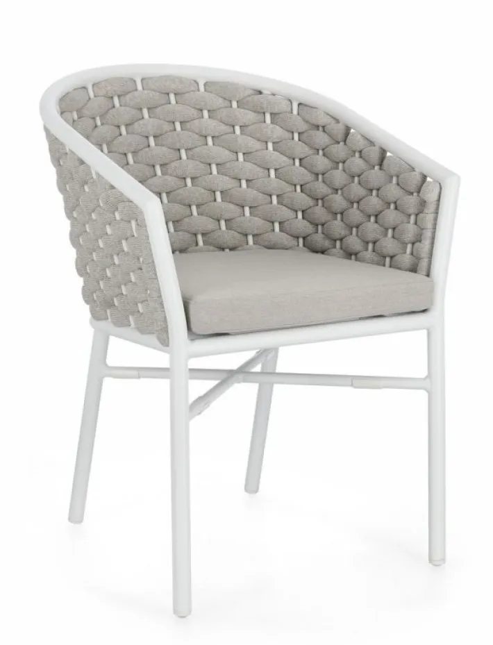 Bizzotto Sedie>SEDIA C-BR C-C MARGALIDA BIANCO