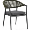 Bizzotto Sedie>SEDIA C-BR C-C MILLOR ANTRACITE/VERDE
