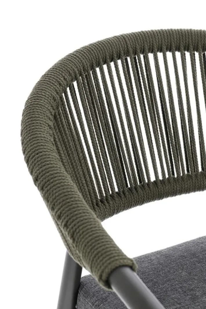 Bizzotto Sedie>SEDIA C-BR C-C MILLOR ANTRACITE/VERDE