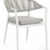 Bizzotto Sedie>SEDIA C-BR C-C MILLOR BIANCO