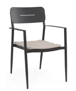 Bizzotto Sedie>SEDIA C-BR C-C NEBULA ANTRACITE YK13