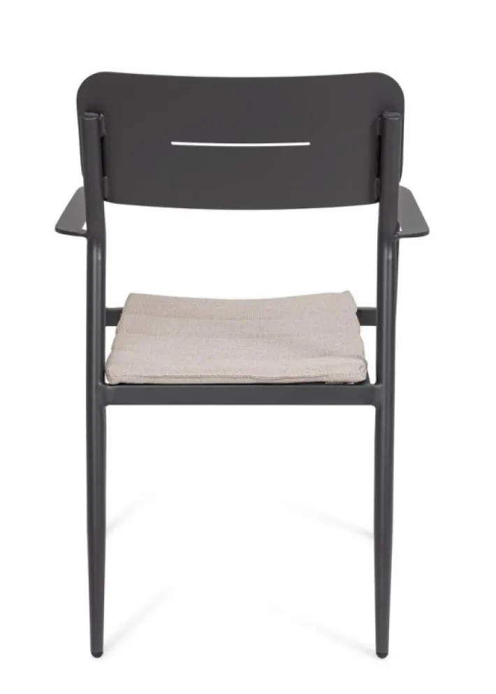 Bizzotto Sedie>SEDIA C-BR C-C NEBULA ANTRACITE YK13