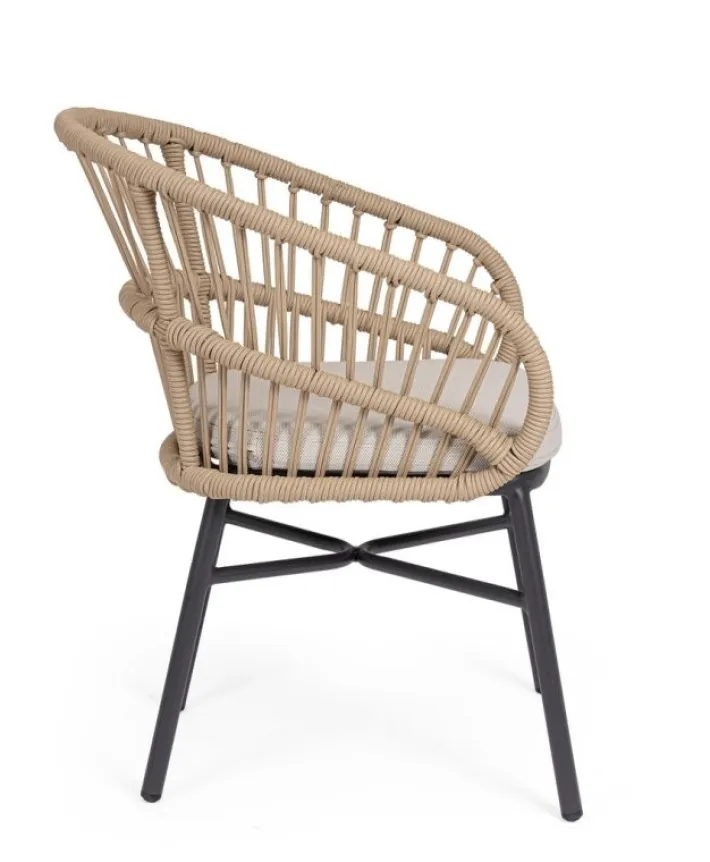 Bizzotto Sedie>SEDIA C-BR C-C ODIVELAS BEIGE