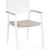Bizzotto Sedie>SEDIA C-BR C-C ZELMAR BIANCO YK11