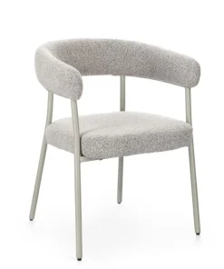 Bizzotto Sedie>SEDIA C-BR GIAELE WARM GREY/TORTORA