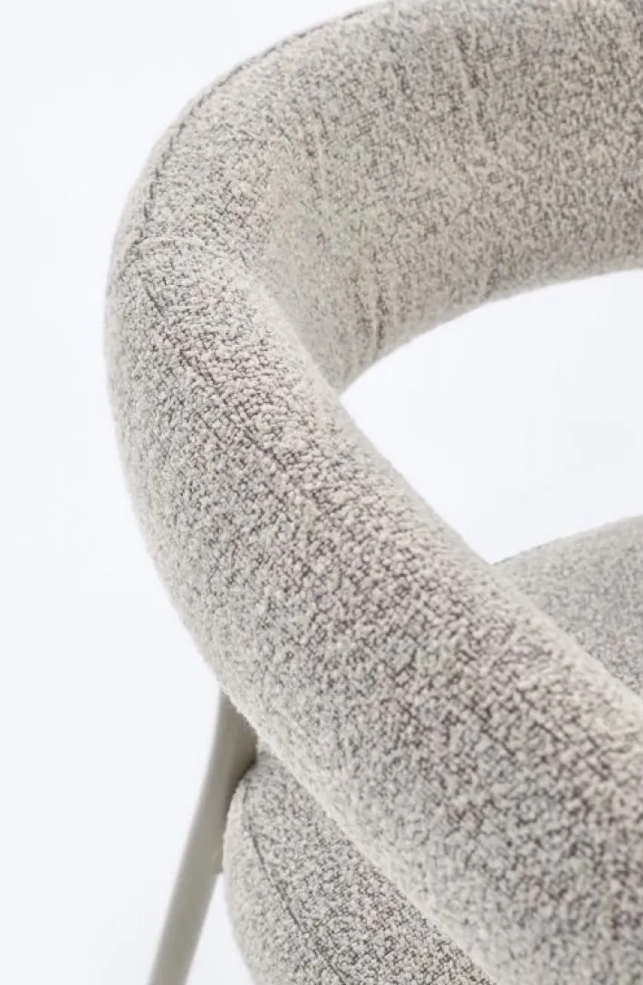 Bizzotto Sedie>SEDIA C-BR GIAELE WARM GREY/TORTORA