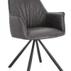 Bizzotto Sedie>SEDIA C-BR GIREV.BREVAL GRIGIO
